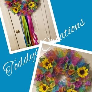 Bright Coloful Wreaths